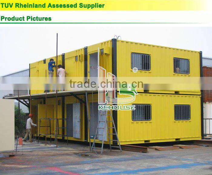 Light steel structure duplex container houses