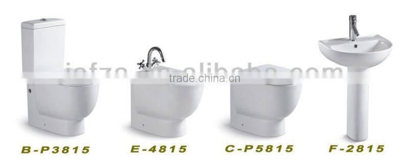 D07 Chinese style sanitary ware china high quality counter top basin with nelumbo nucifera pattern