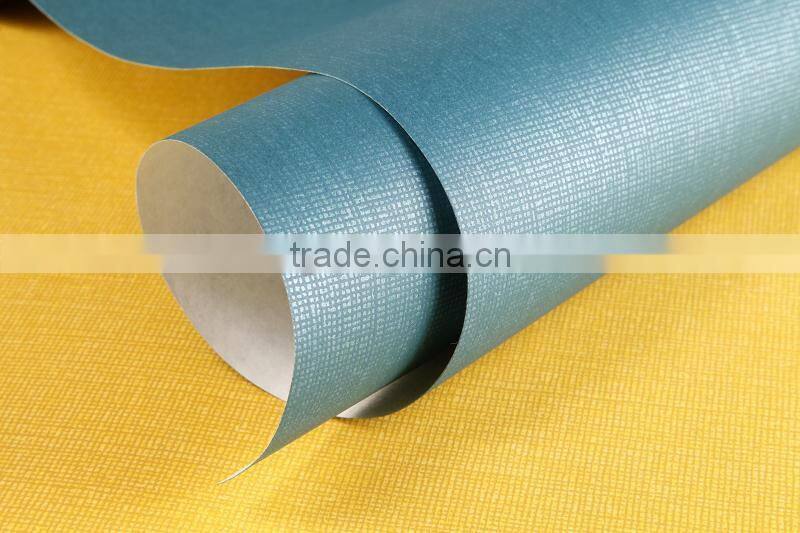 solid color waterproof nonwoven hotel wallpaper