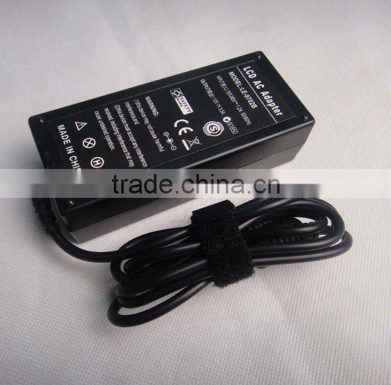 12v 3.5a LCD power adapter for BENQ LCD MONITOR: FP2081, FP450, FP547, FP553