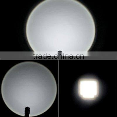 aluminium dimmable zoomable 300 lumen led flashlight torch