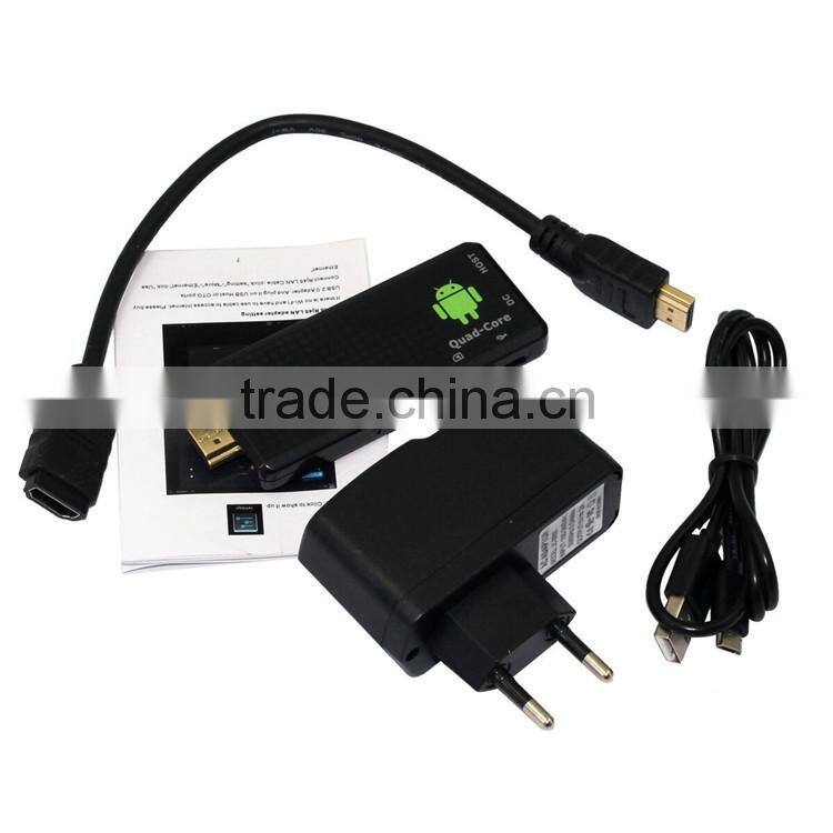 Android 4.4 TV BOX Dongle Quad Core 8G Mini PC Kodi/XBMC H.265 WiFi