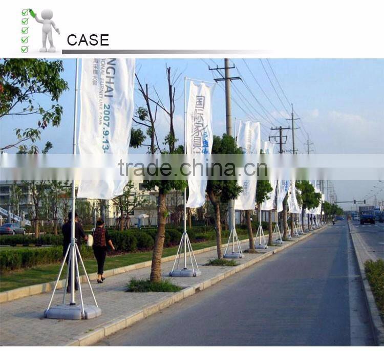 feather banner flag telescopic flagpole