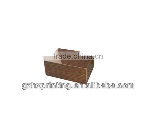 wooden box with dividers WC066