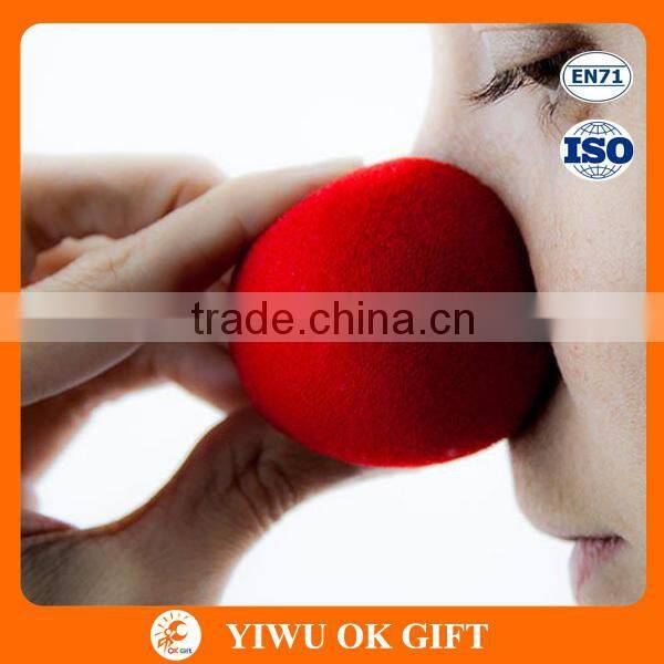 Circus Party Halloween Costume Red Foam Clown Nose By Party Suppliers