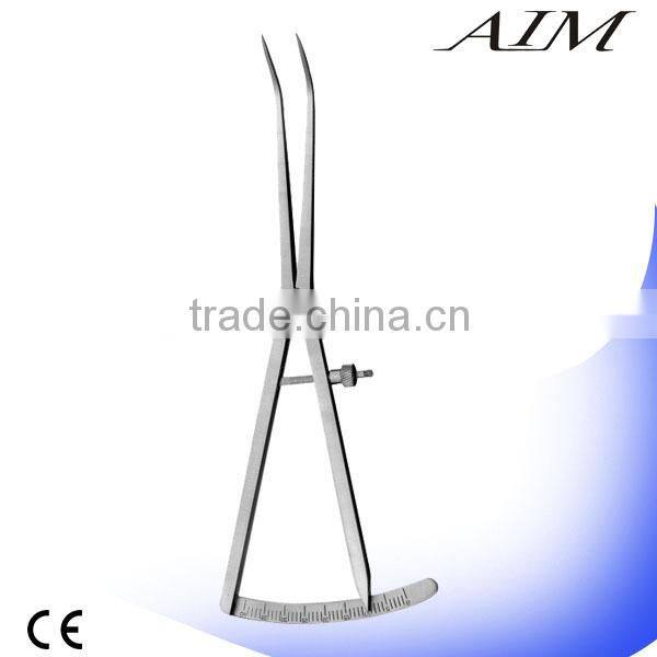 CASTROVIEJO BONE CALIPER CURVED 40 mm