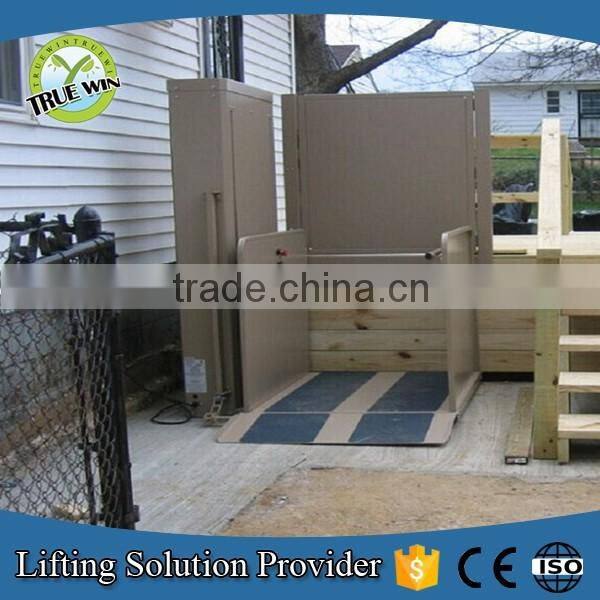 2m hydraulic personal wheelchair lift platform for disabled peopled