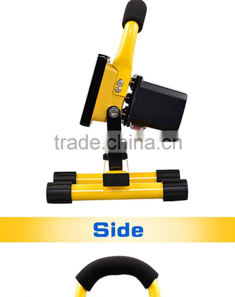 hand held work lamp rechargeable 10w flood light