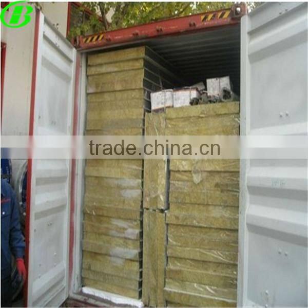Rock wool sandwich panel