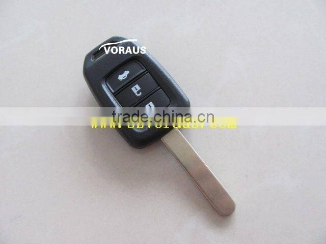 High quality Ho 3 button remote key shell (HON66)