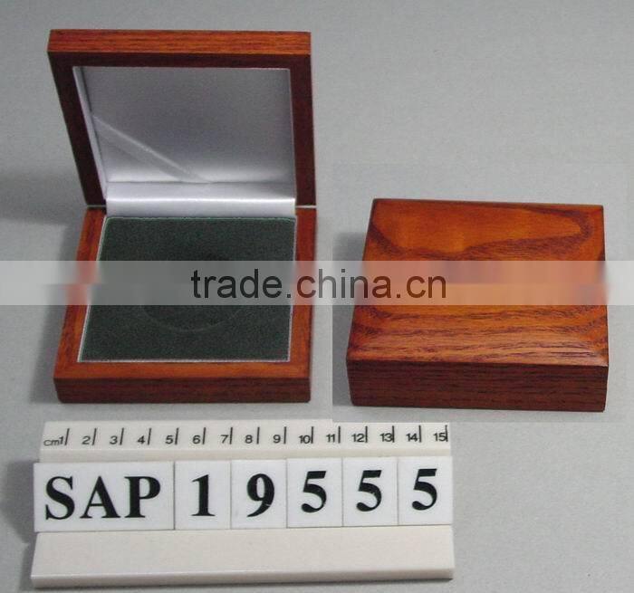 wooden coin box