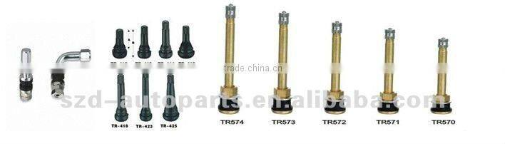 TR573 Clamp-in Brass Truck & Bus Tire Valves
