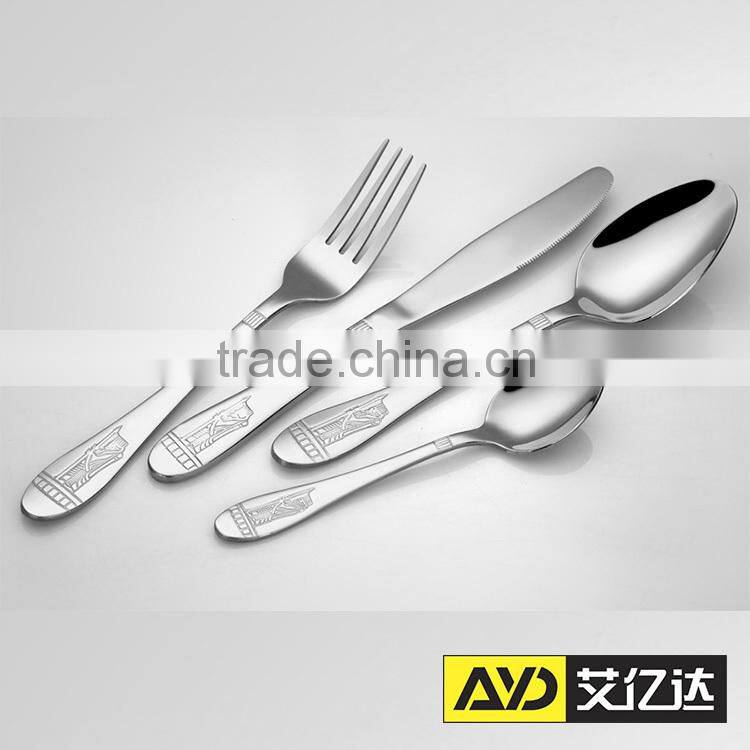 Best Selling ! stainless steel cheap dinnerware