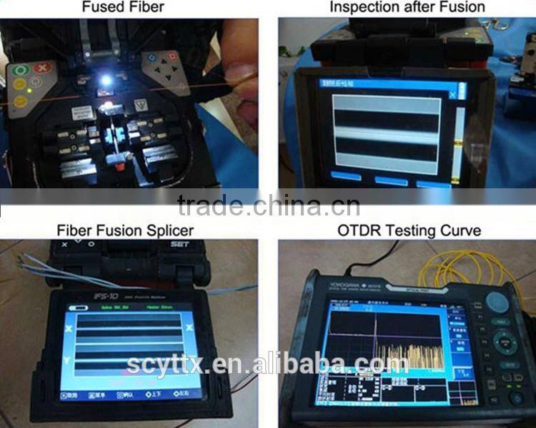 Self-Supporting Fiber Optic Cable 1-4 Core With Non-Metallic Strength Member
