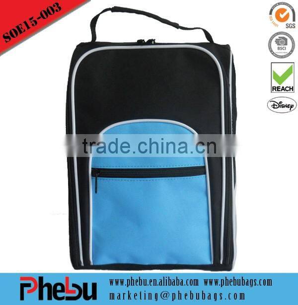 Novelties wholesale gym bag with shoe compartment(SOE16-002)