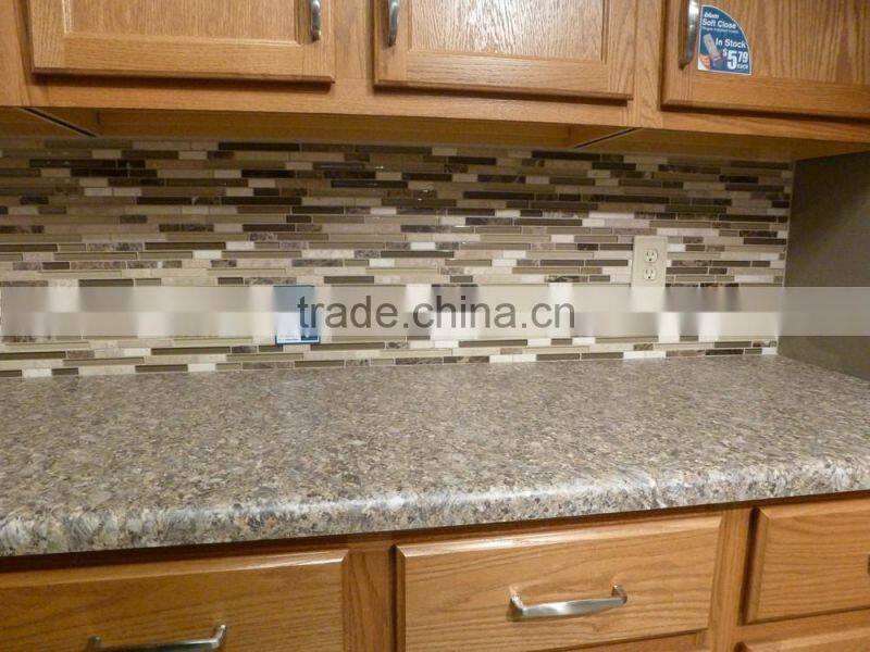 Classic Slate mix crystal glass mosaic tile