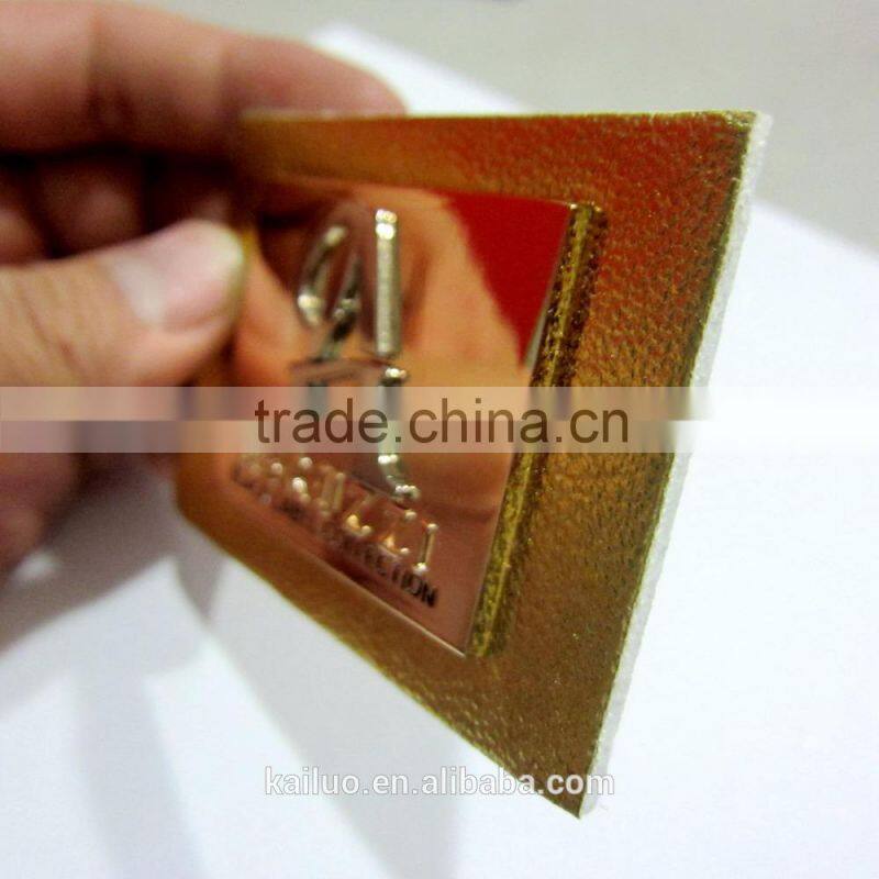 hot sale jeans leather label