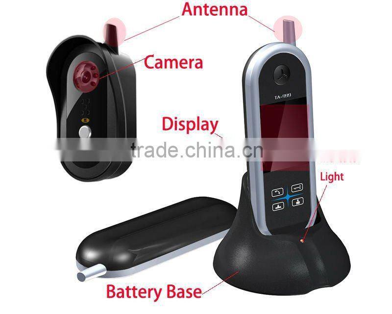 Wireless Interphone Security Color Camera Transmission for Villa