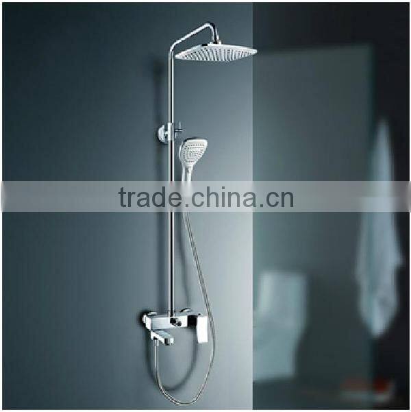 artistic brass shower faucets, bath & shower faucet mixer, exposed wall-mounted faucet shower washing