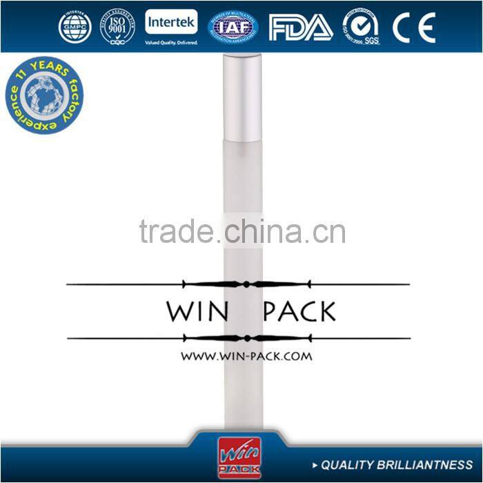 perfum,35ml glass vial for perfume with silver sprayer and silver cap