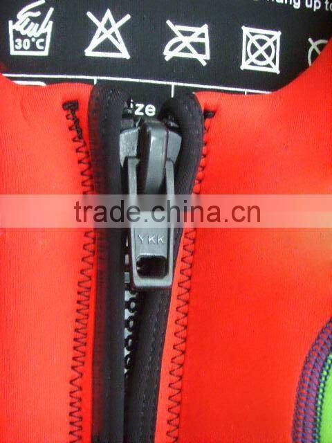 (New Arrival)Adult Neoprene YKK zipper and Buckle Life Vest/Swimming Vest