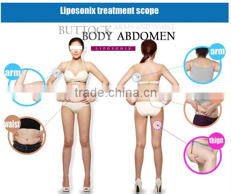 popular HIFU body slimming machine/ hifu liposonix slimming machine