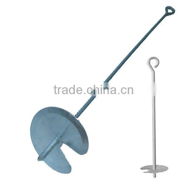 Hot dippd Galvanized Gound Screw For Solar Mounting Rack System