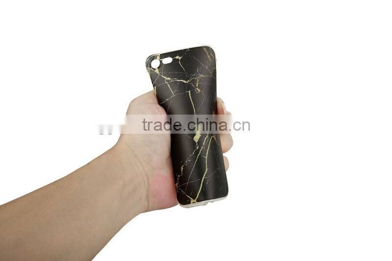 GVC Marble case for iphone 7 PLUS SOFT SILICONE GEL RUBBER case,CREATIVE TPU case for iphone 7 COVER Case STONE STYLE