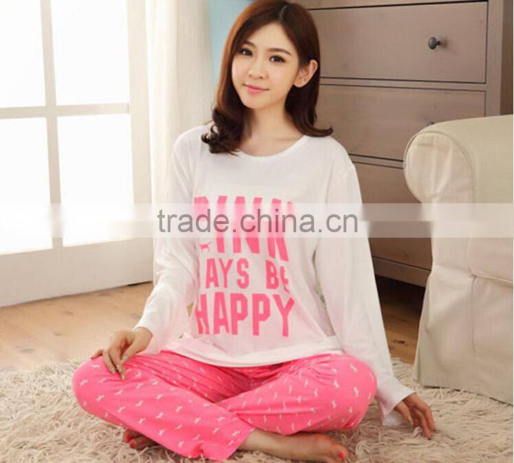 New Cotton Girls Pajamas Fashion Soft Cotton Pajamas Women Sleepwear Sets For Girls Home Nightgown Sets