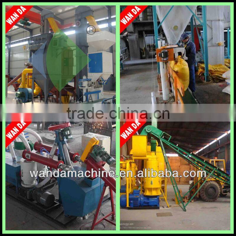 1 ton per hour wood pellet machine production line