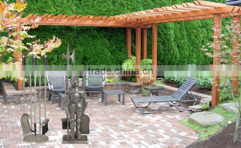 Hot selling 5 in 1 iron fireplace tools for cleaning