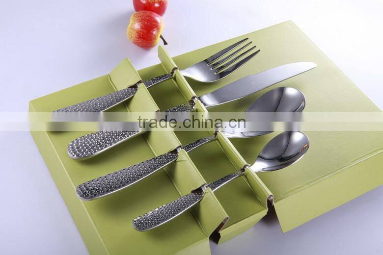 2016 new product stainless steel cutlery set