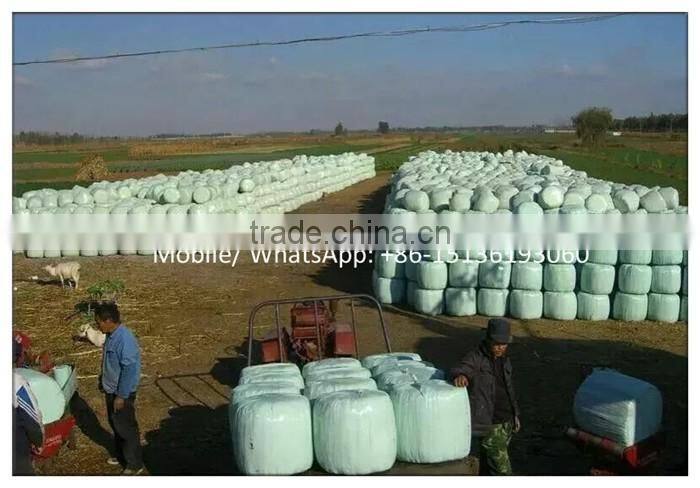 Factory supply automatic mini round grass hay baler machine for sale