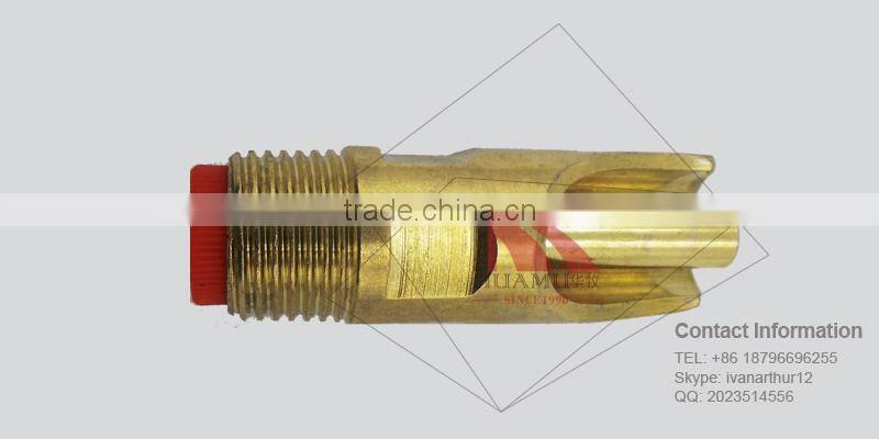 animal water nipple for pig in gold 64*22 mm