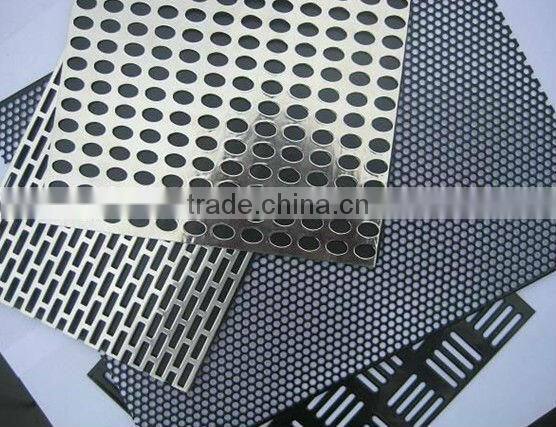 round hole perforated stainless steel plate