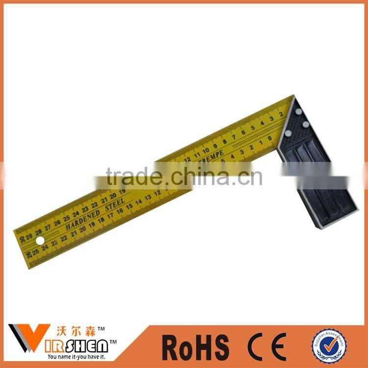 construction carpenter ruler L shape angel square ruler