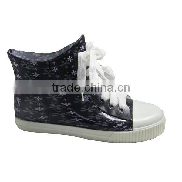 Ladies Sport Style Rain Boots, Best Price PVC Boots, Stylish Water Boots