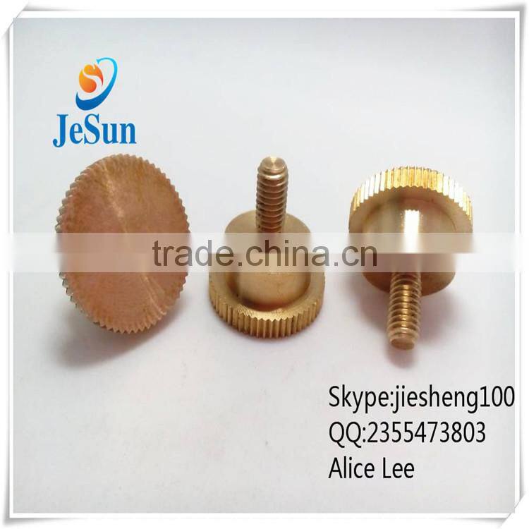 China fastener manufacturer male and female brass screw