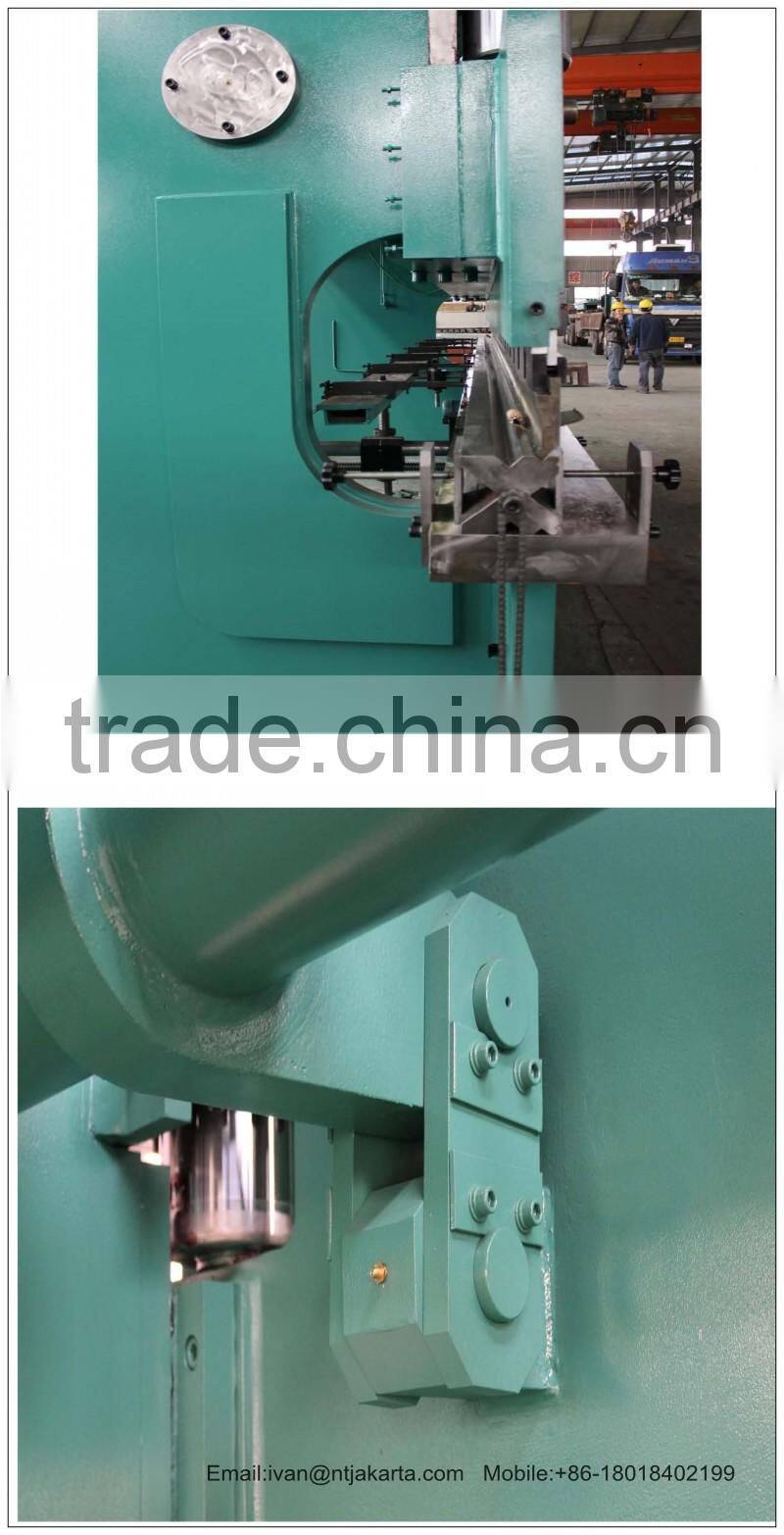2015 NEW WC67Y-200T3200 hydrulic plate semi-automatic press brake bending machine manufacturer