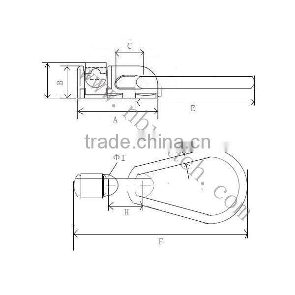 Double Stud Fitting L Track Fitting
