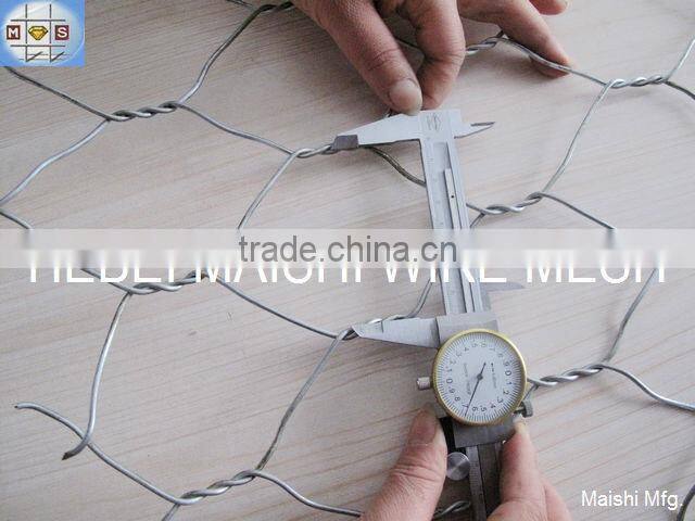 3/4" galvanzied hexagonal chicken wire