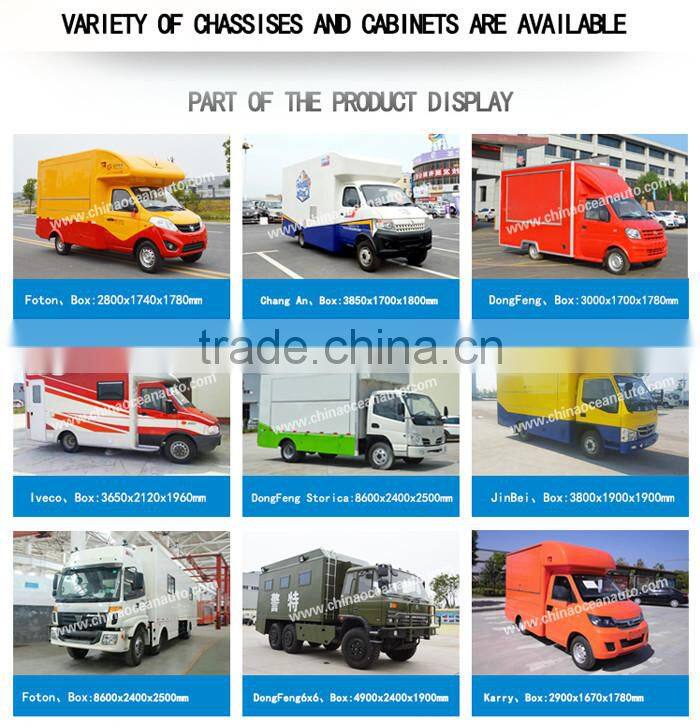 Factory Direct Sales mobile buffet car/mobile food cart for sale