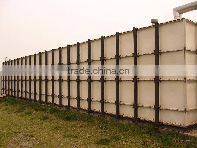 Combined-type Panels Above Ground Fiberglass Plastic Water Tanks/SMC, FRP, GRP Pressure Storage Water Tanks