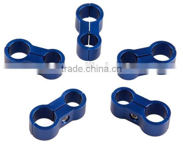 AN -8 AN8 15.4MM Braided Hose Separator Clamp Fitting Adapter Bracket