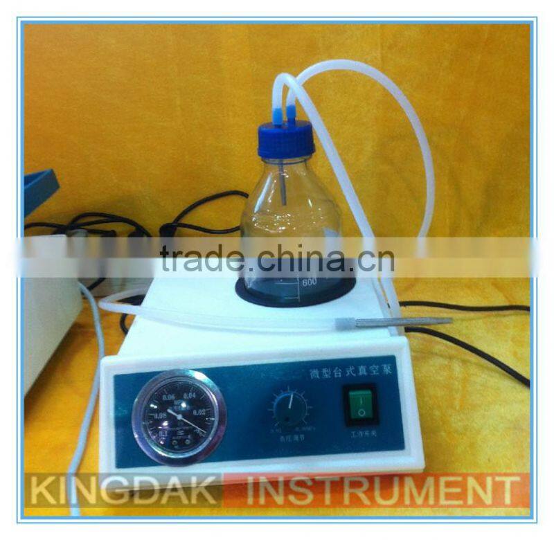 KL802A Compact Desktop Vacuum Pump with Pipette Bottle