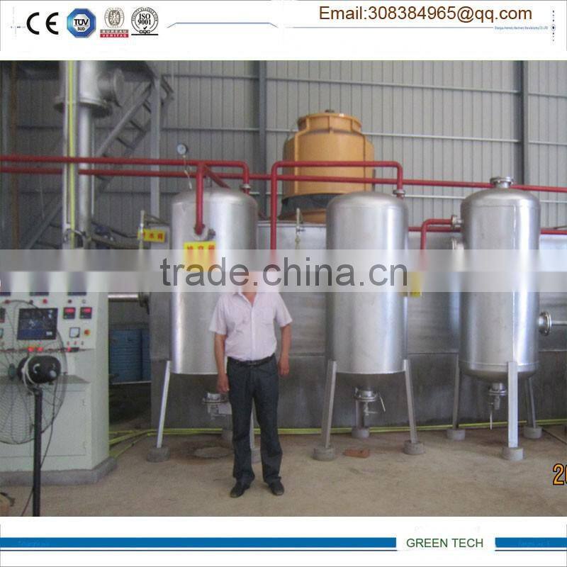 2016 up-dated tech new condition waste oil recovery distiller 5 TPD oil refining plant