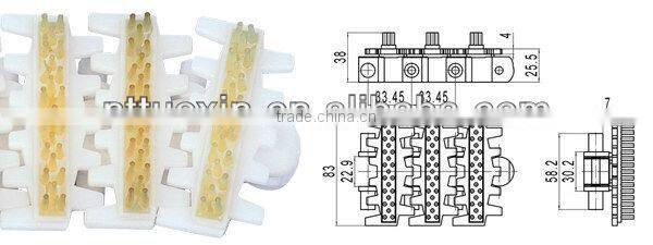 7100G Finger Chains,flat top chains