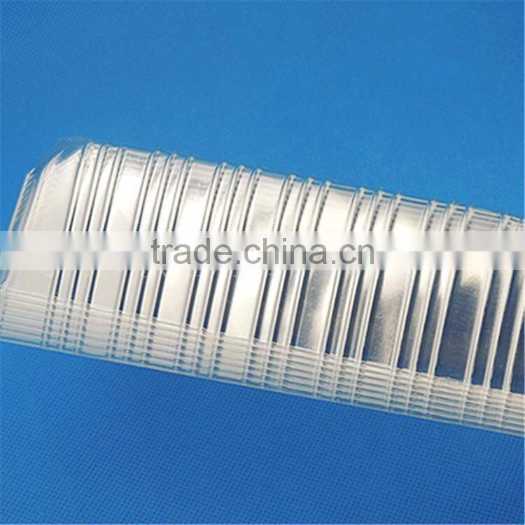 disposable plastic fruit and vegetable packing tray for supermarket