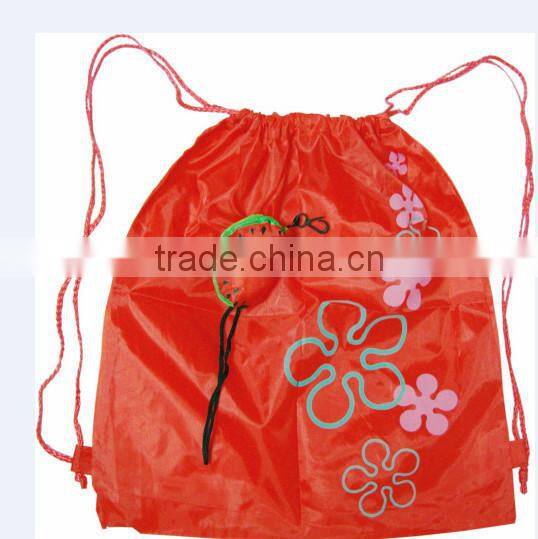 Promotional Custom 190T drawstring bags