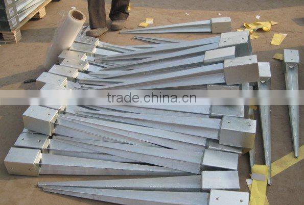galvanized post anchor